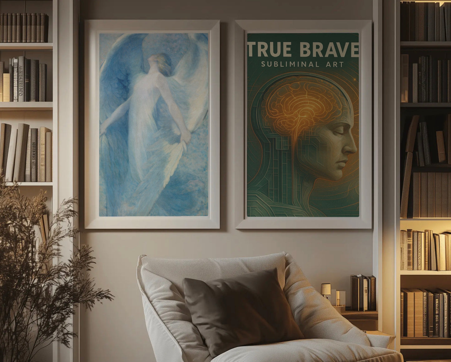 TRUE BRAVE Custom Subliminal Artwork | Reprogram Your Mind. Transform Your Life.