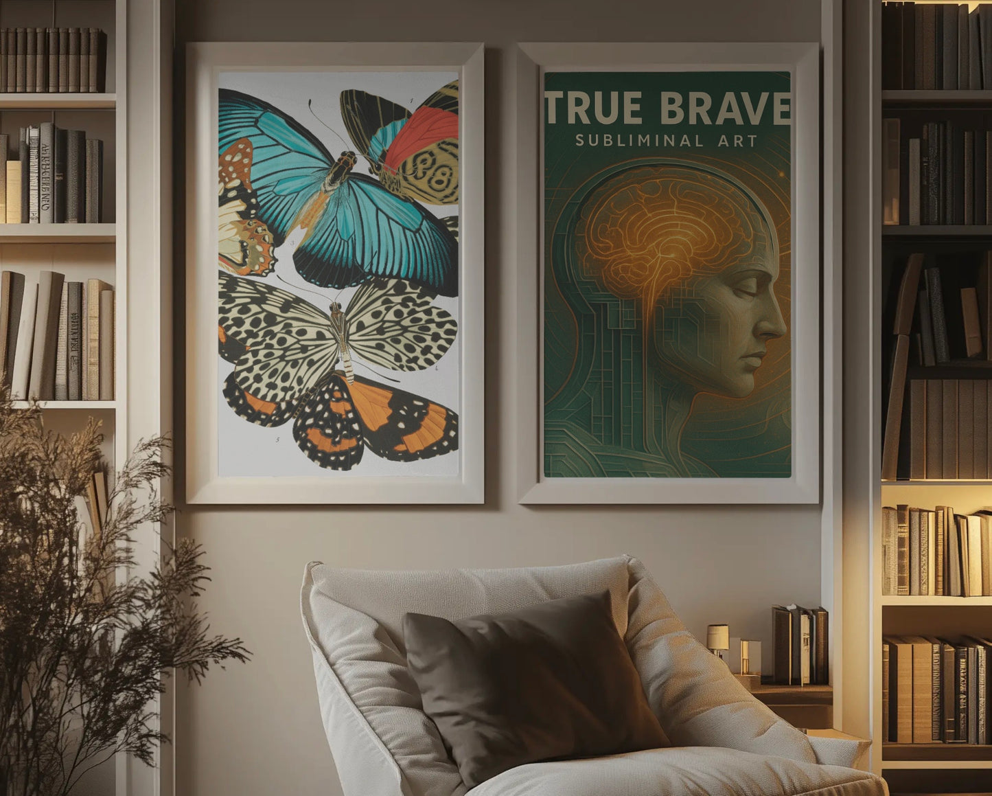 TRUE BRAVE Custom Subliminal Artwork | Reprogram Your Mind. Transform Your Life.